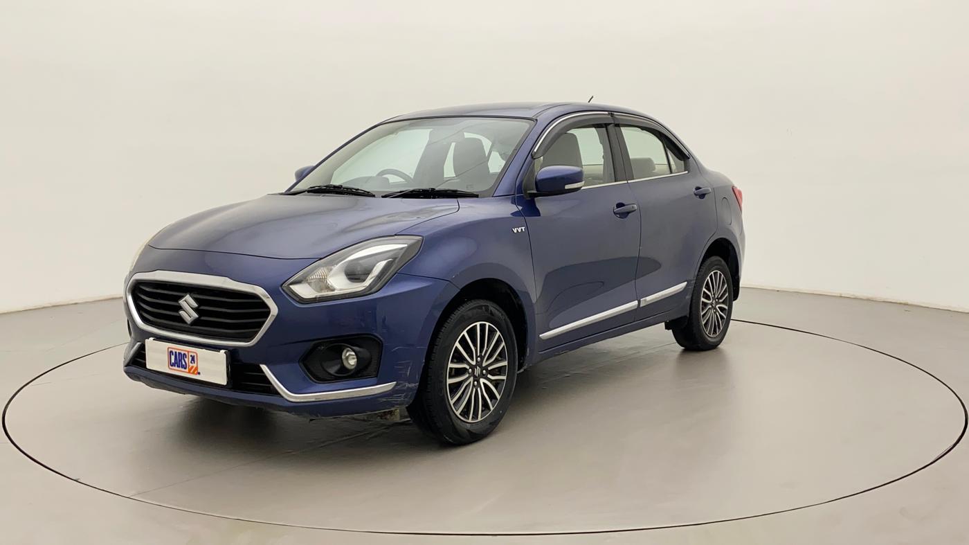 2017 Maruti Dzire ZXI PLUS, CNG, Manual, 56,220 km, Left Front Diagonal