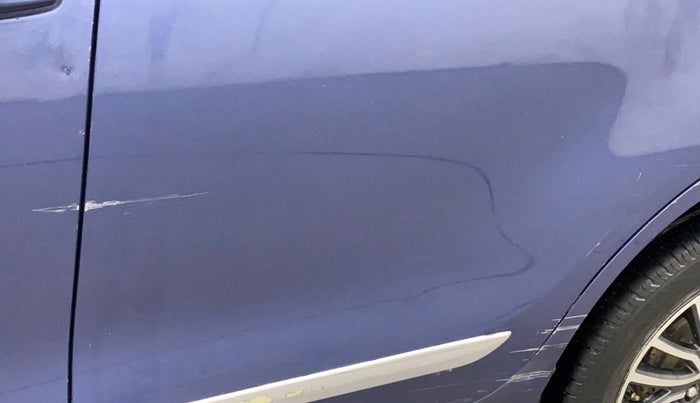 2017 Maruti Dzire ZXI PLUS, CNG, Manual, 56,220 km, Rear left door - Minor scratches