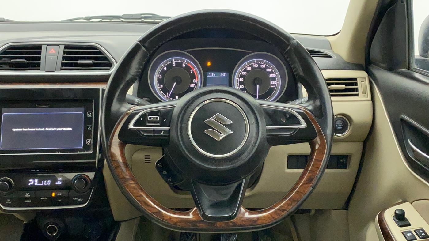 2017 Maruti Dzire ZXI PLUS, CNG, Manual, 56,220 km, Steering Wheel Close Up
