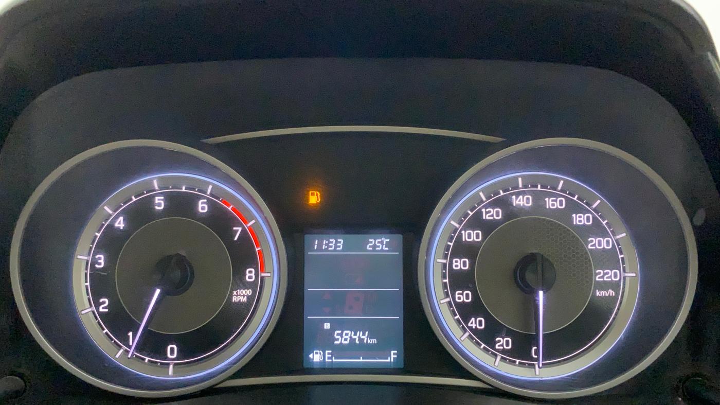 2017 Maruti Dzire ZXI PLUS, CNG, Manual, 56,220 km, Odometer Image