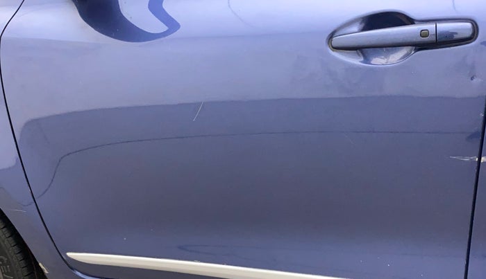 2017 Maruti Dzire ZXI PLUS, CNG, Manual, 56,220 km, Front passenger door - Minor scratches