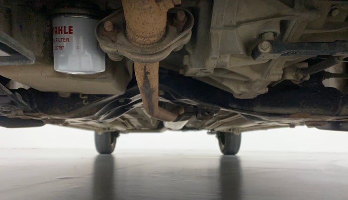 2018 Maruti Celerio VXI CNG D, CNG, Manual, 40,424 km, Front Underbody