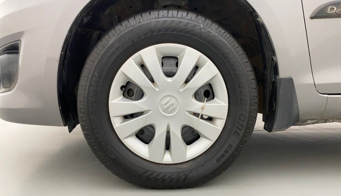 2013 Maruti Swift Dzire VXI, Petrol, Manual, 77,448 km, Left Front Wheel