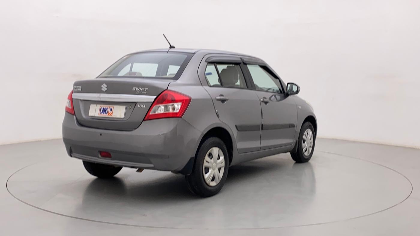 2013 Maruti Swift Dzire VXI, Petrol, Manual, 77,448 km, Right Back Diagonal