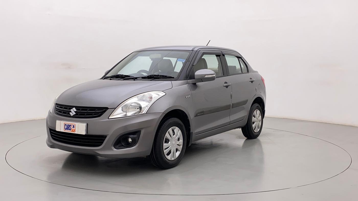 2013 Maruti Swift Dzire VXI, Petrol, Manual, 77,448 km, Left Front Diagonal