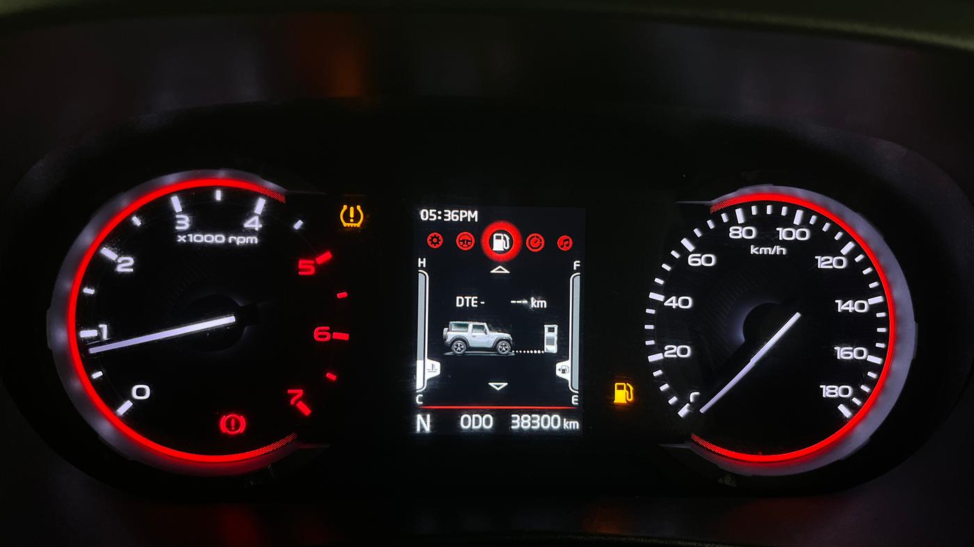 2023 Mahindra Thar LX D HT 2WD MT, Diesel, Manual, 38,280 km, Odometer Image
