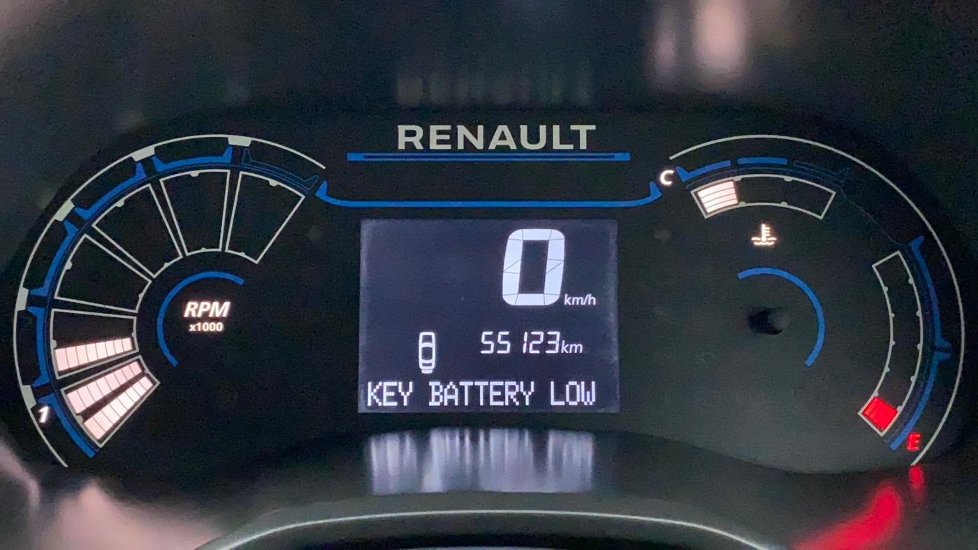 2019 Renault TRIBER RXZ, Petrol, Manual, 55,123 km, Odometer Image