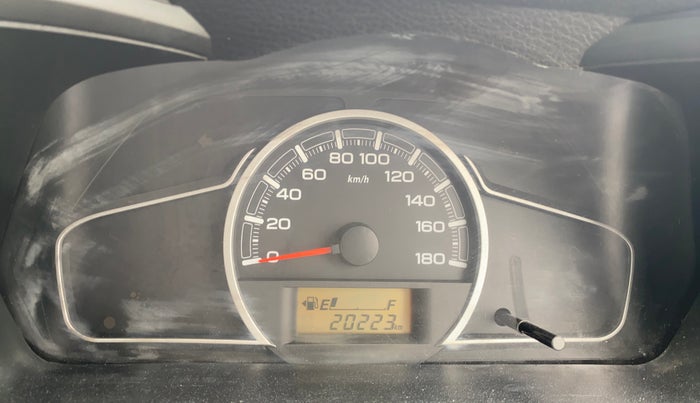 2020 Maruti Alto VXI, Petrol, Manual, 20,214 km, Odometer Image