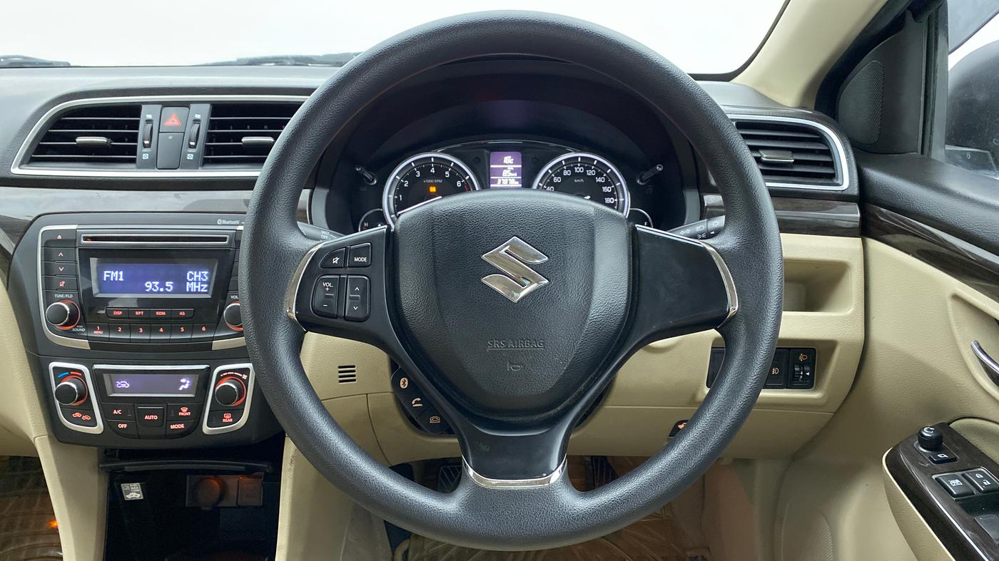 2018 Maruti Ciaz ZETA 1.4 VVT, Petrol, Manual, 37,972 km, Steering Wheel