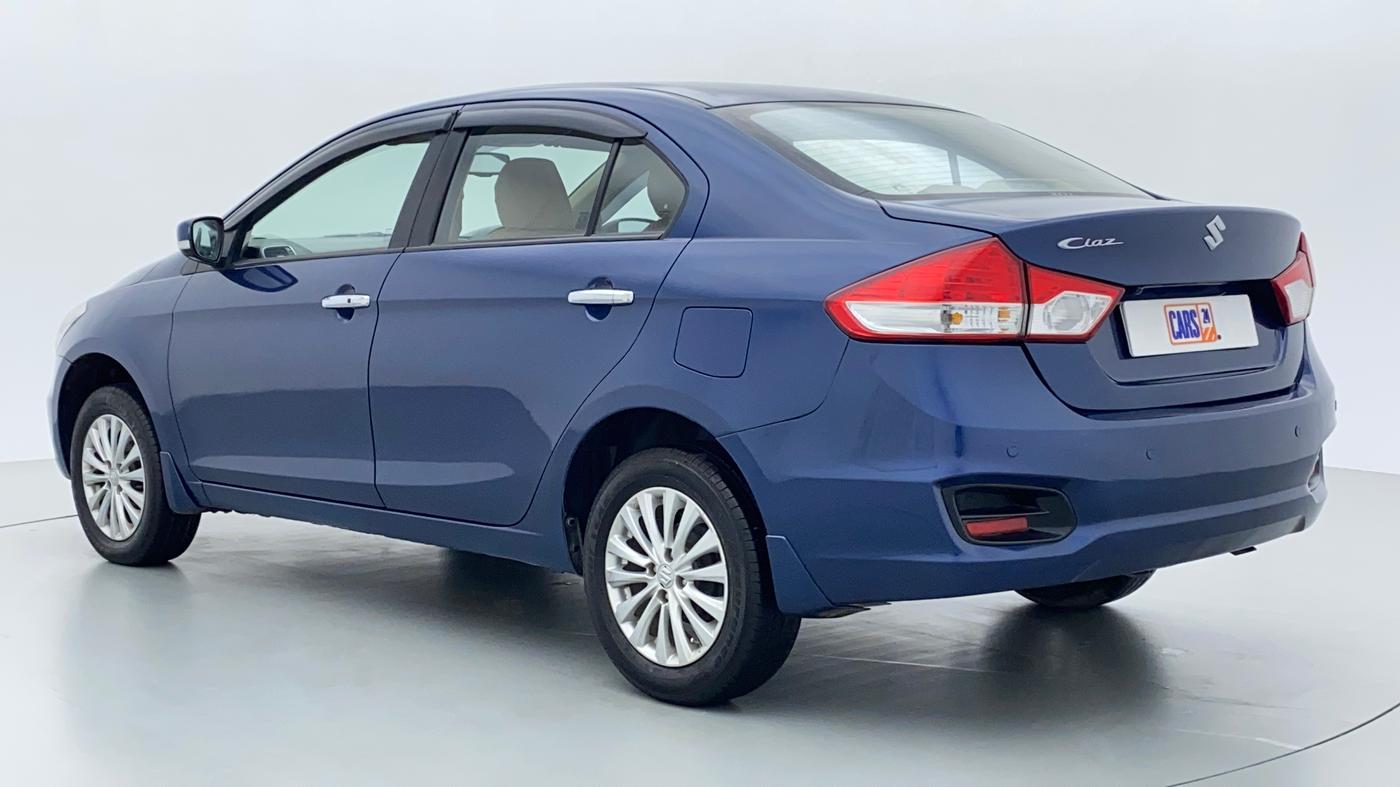 2018 Maruti Ciaz ZETA 1.4 VVT, Petrol, Manual, 37,972 km, Left Back Diagonal (45- Degree) View