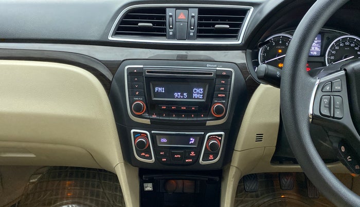 2018 Maruti Ciaz ZETA 1.4 VVT, Petrol, Manual, 37,972 km, Air Conditioner