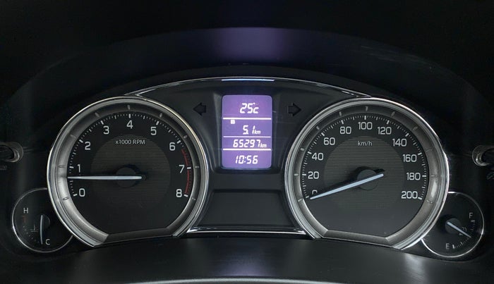 2016 Maruti Ciaz VXI PLUS, CNG, Manual, 65,333 km, Odometer Image