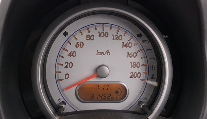 2012 Maruti Ritz VXI, Petrol, Manual, 31,445 km, Odometer Image