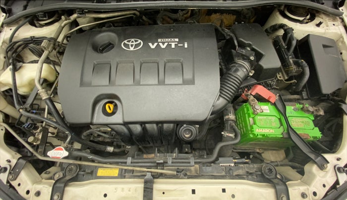 2011 Toyota Corolla Altis G PETROL, Petrol, Manual, 1,03,490 km, Open Bonet