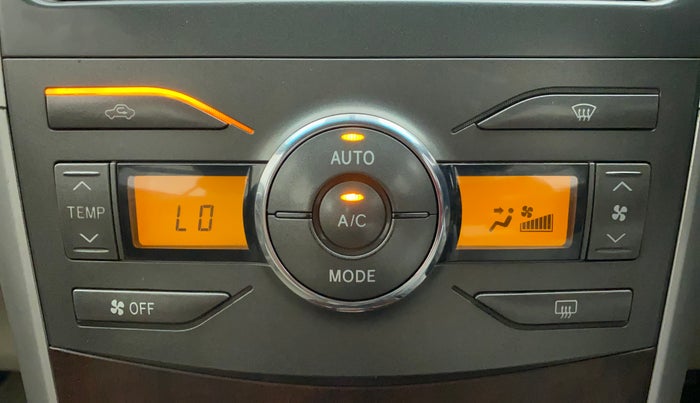 2011 Toyota Corolla Altis G PETROL, Petrol, Manual, 1,03,490 km, Automatic Climate Control