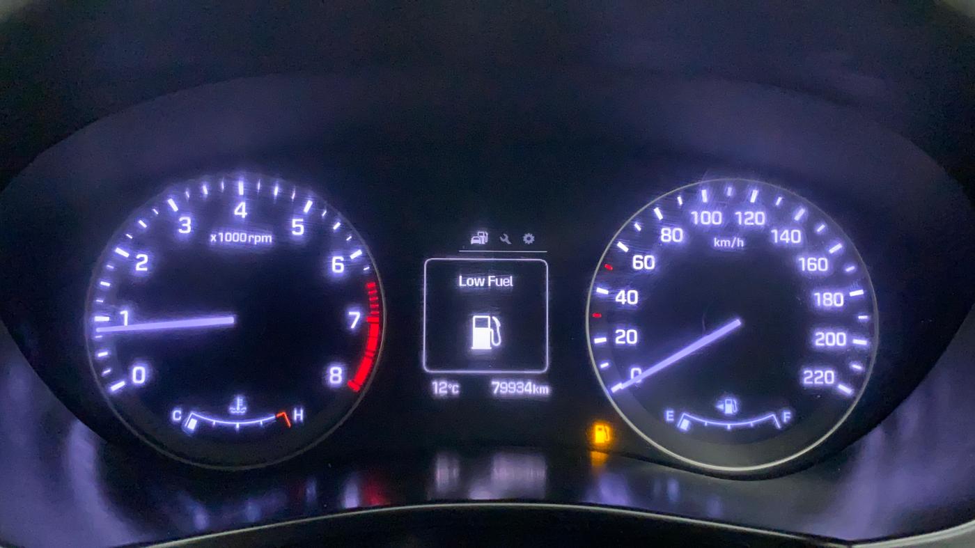 2015 Hyundai Elite i20 ASTA 1.2, Petrol, Manual, 80,101 km, Odometer Image