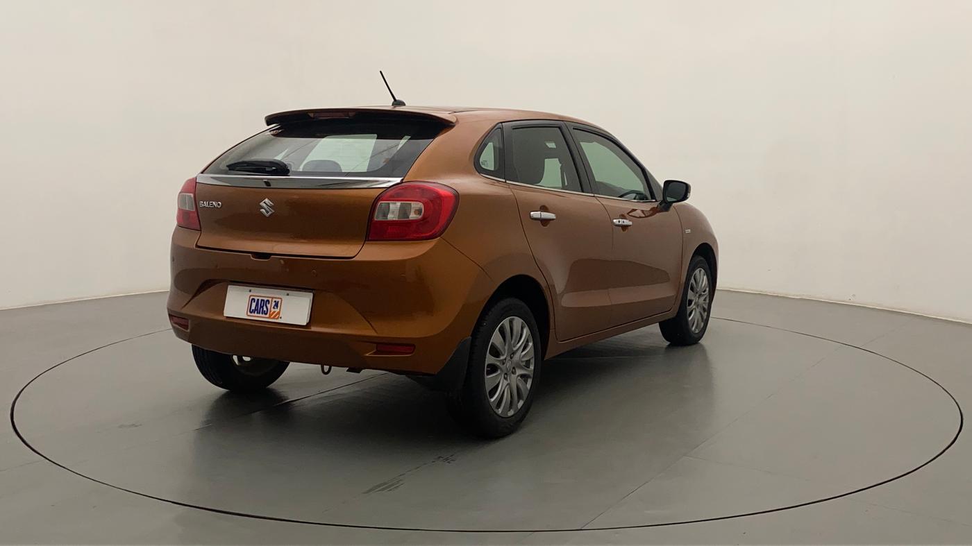 2017 Maruti Baleno ZETA DIESEL 1.3, Diesel, Manual, 34,450 km, Right Back Diagonal