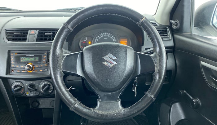 2012 Maruti Swift LXI D, Petrol, Manual, 85,032 km, Steering Wheel Close Up