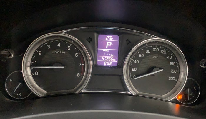 2018 Maruti Ciaz ZETA 1.4  AT PETROL, Petrol, Automatic, 47,266 km, Odometer Image