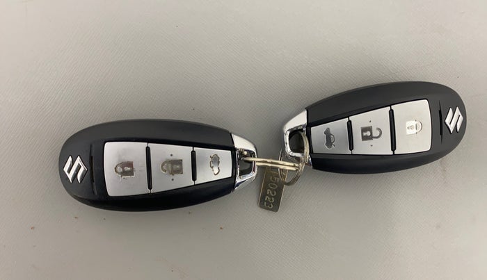 2018 Maruti Ciaz ZETA 1.4  AT PETROL, Petrol, Automatic, 47,266 km, Key Close Up