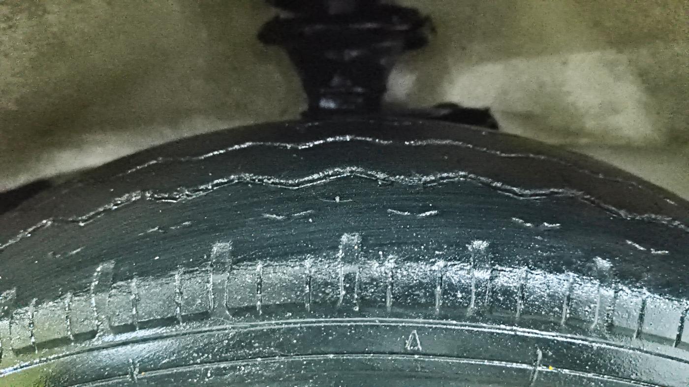 2022 Maruti Eeco 7 STR STD(O), Petrol, Manual, 47,917 km, Right Front Tyre Tread