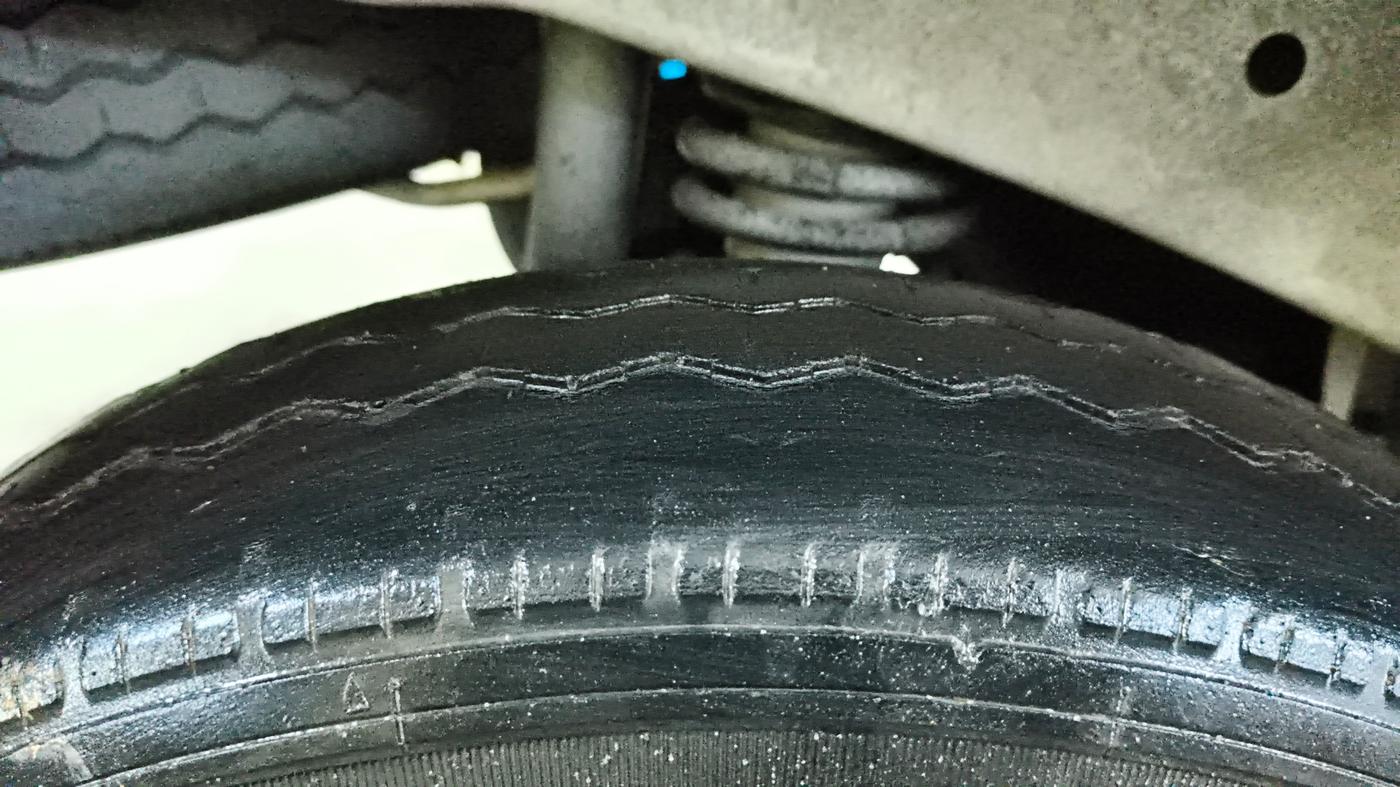 2022 Maruti Eeco 7 STR STD(O), Petrol, Manual, 47,917 km, Right Rear Tyre Tread