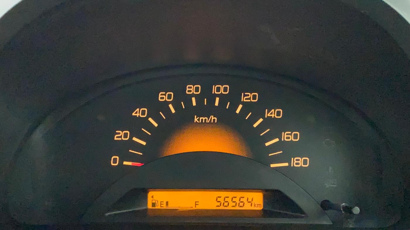 2015 Maruti Wagon R 1.0 LXI CNG, CNG, Manual, 56,656 km, Odometer Image
