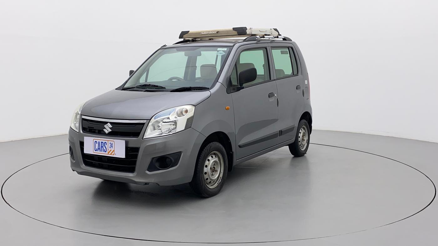 2015 Maruti Wagon R 1.0 LXI CNG, CNG, Manual, 56,656 km, Left Front Diagonal