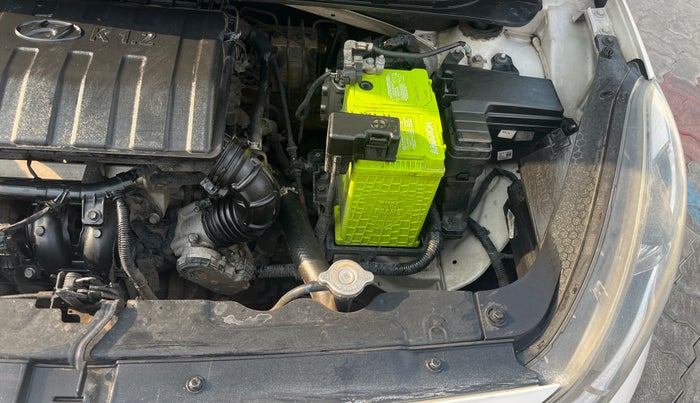 2021 Hyundai GRAND I10 NIOS ASTA 1.2 KAPPA VTVT, Petrol, Manual, 1,37,594 km, Engine View - Left