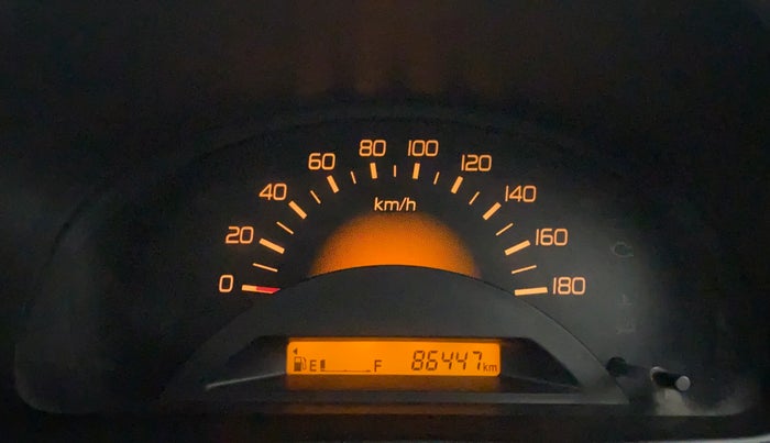 2014 Maruti Wagon R 1.0 LXI CNG, CNG, Manual, 86,447 km, Odometer Image