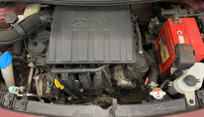 2015 Hyundai Grand i10 ASTA AT 1.2 KAPPA VTVT, Petrol, Automatic, 27,277 km, Engine View