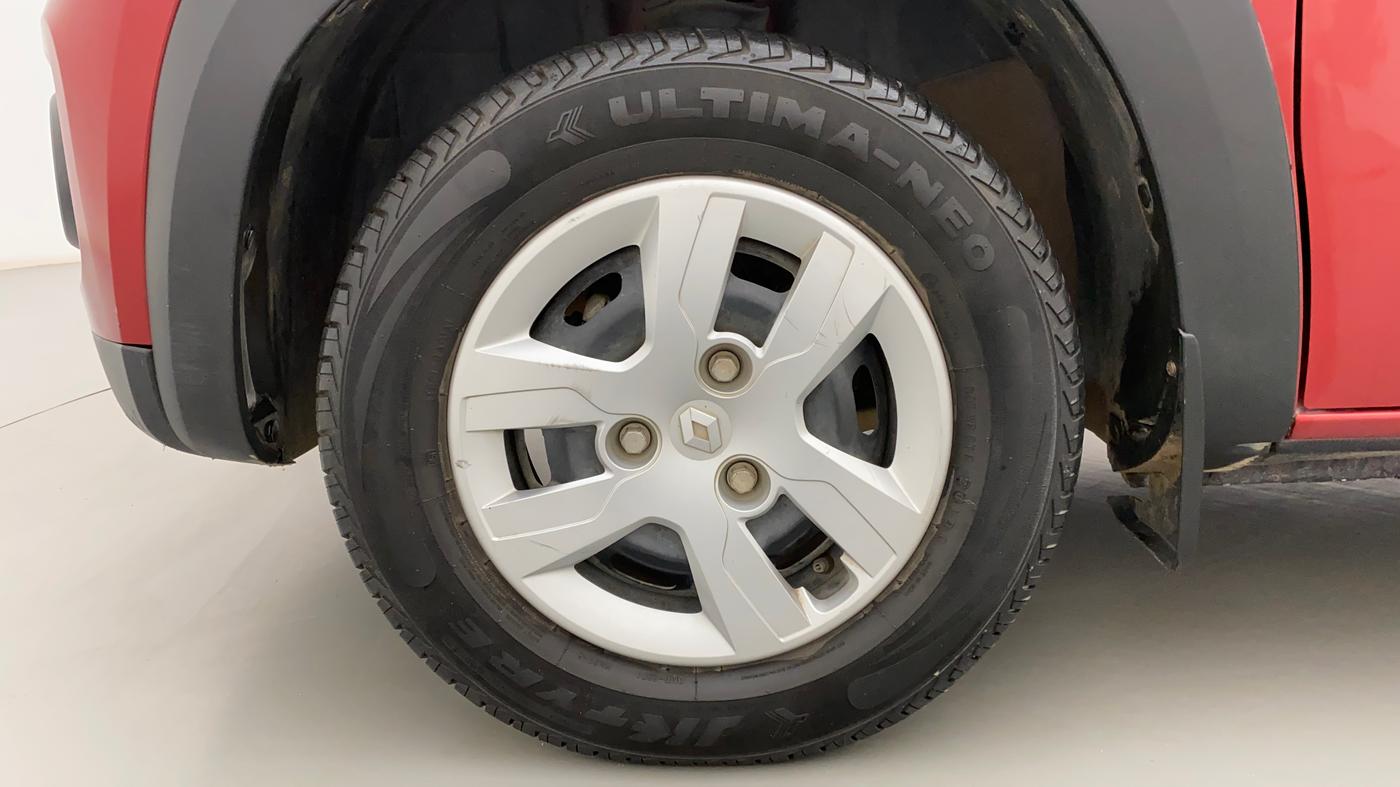 2019 Renault Kwid RXT 1.0 (O), Petrol, Manual, 18,351 km, Left Front Wheel