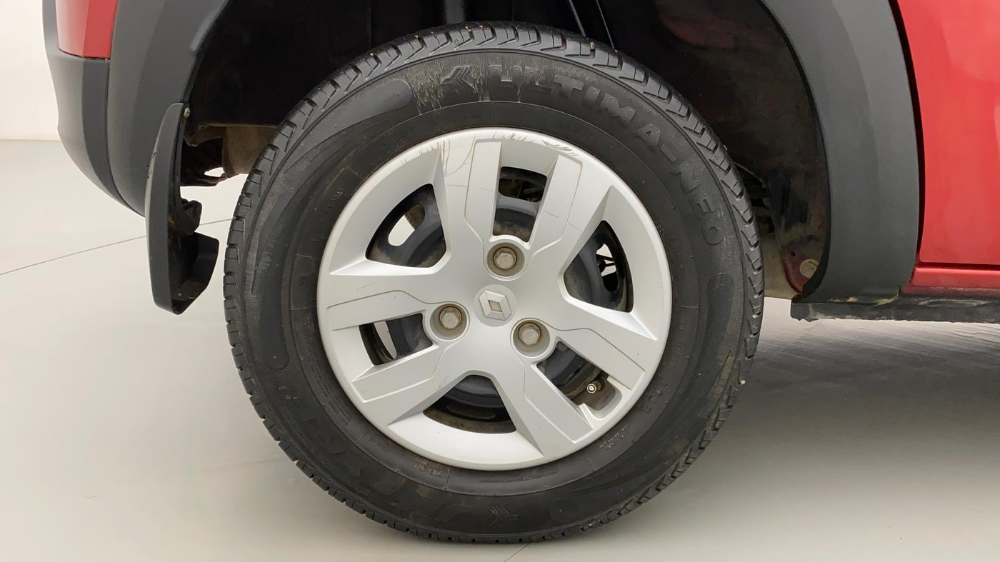 2019 Renault Kwid RXT 1.0 (O), Petrol, Manual, 18,351 km, Right Rear Wheel