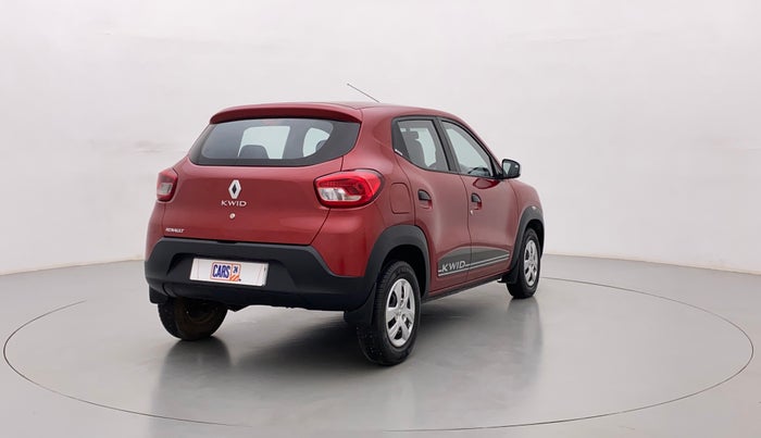 2019 Renault Kwid RXT 1.0 (O), Petrol, Manual, 18,351 km, Right Back Diagonal