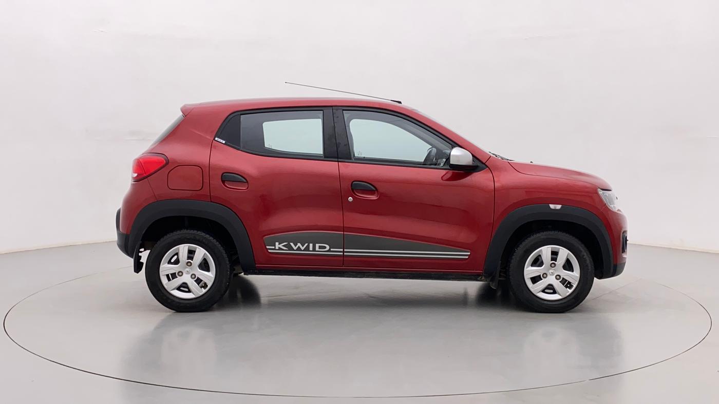 2019 Renault Kwid RXT 1.0 (O), Petrol, Manual, 18,351 km, Right Side View