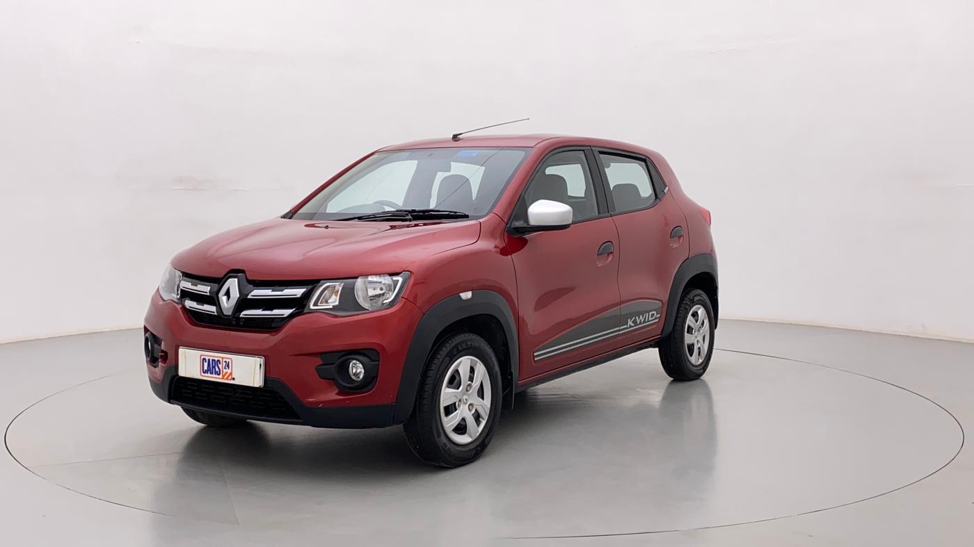 2019 Renault Kwid RXT 1.0 (O), Petrol, Manual, 18,351 km, Left Front Diagonal