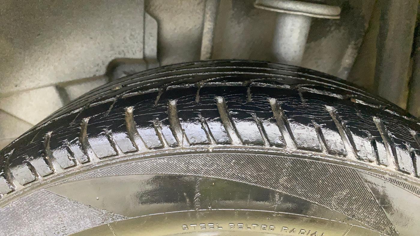 2018 Tata TIGOR XZ (O) DIESEL, Diesel, Manual, 70,038 km, Left Rear Tyre Tread