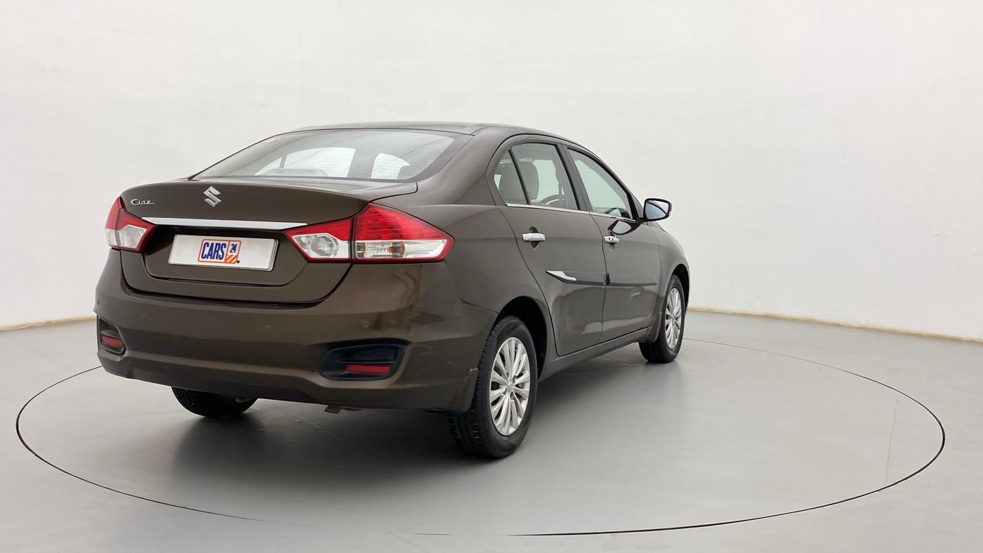 2018 Maruti Ciaz ZETA 1.4  MT PETROL, Petrol, Manual, 64,795 km, Right Back Diagonal