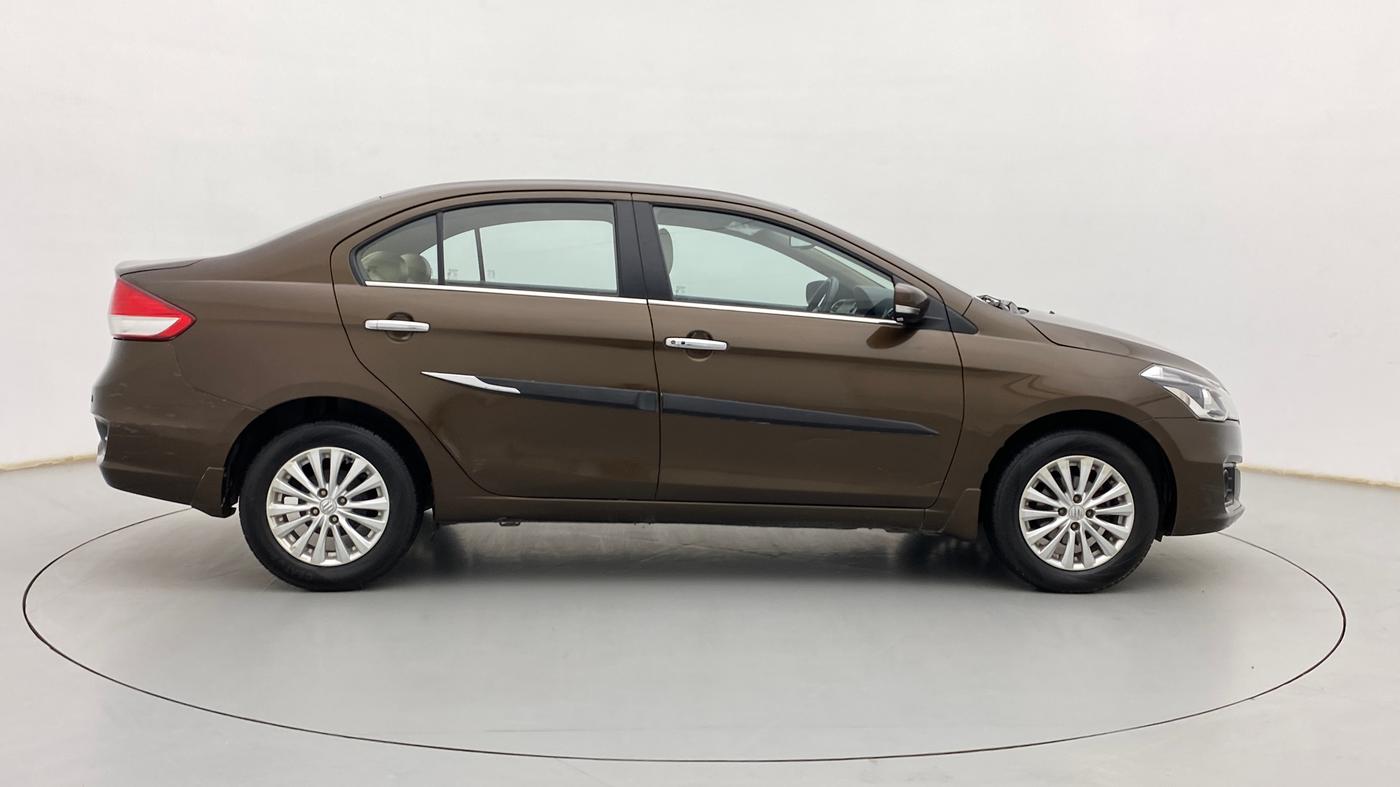 2018 Maruti Ciaz ZETA 1.4  MT PETROL, Petrol, Manual, 64,795 km, Right Side View