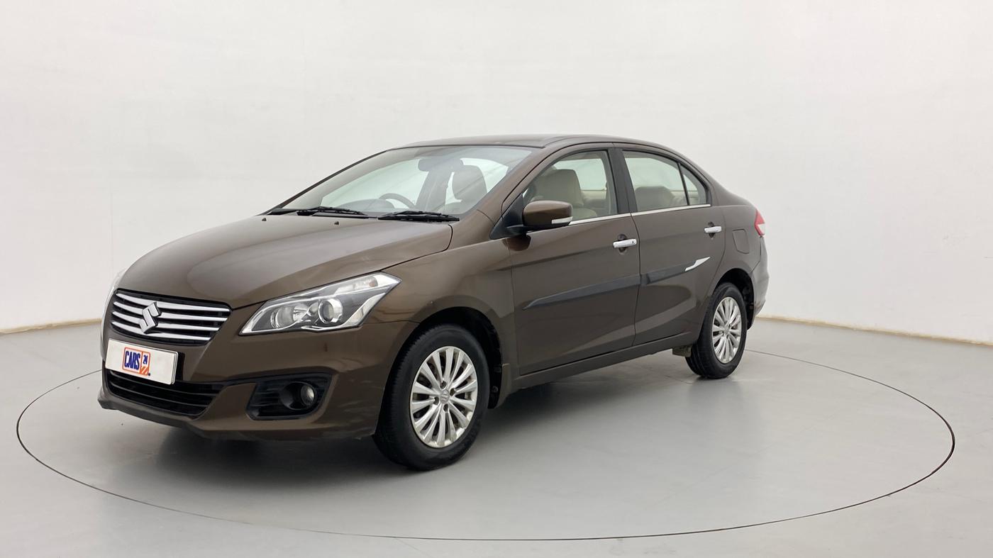 2018 Maruti Ciaz ZETA 1.4  MT PETROL, Petrol, Manual, 64,795 km, Left Front Diagonal