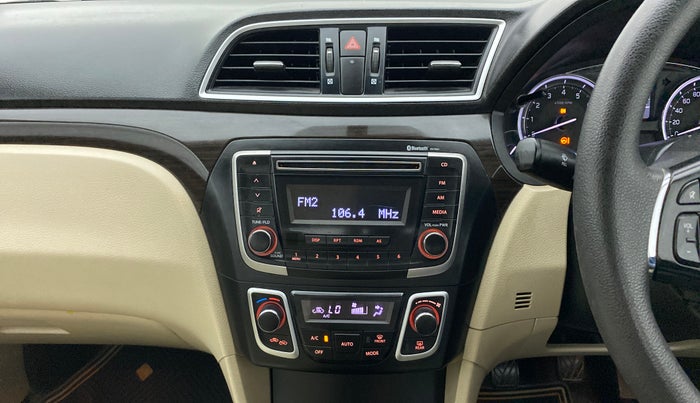 2018 Maruti Ciaz ZETA 1.4  MT PETROL, Petrol, Manual, 64,795 km, Air Conditioner