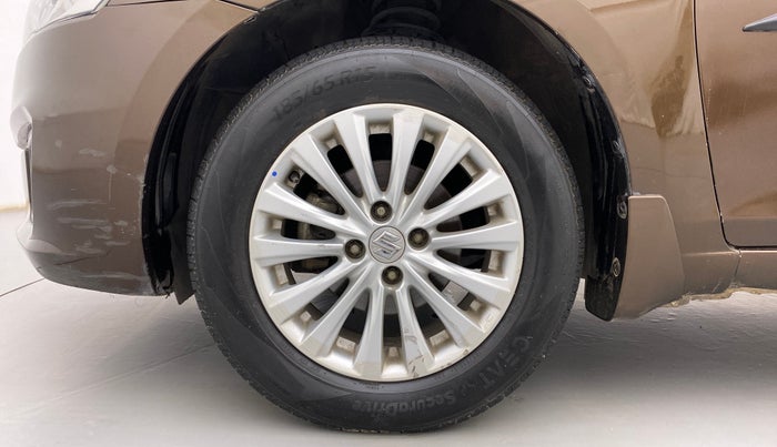 2018 Maruti Ciaz ZETA 1.4  MT PETROL, Petrol, Manual, 64,795 km, Left Front Wheel
