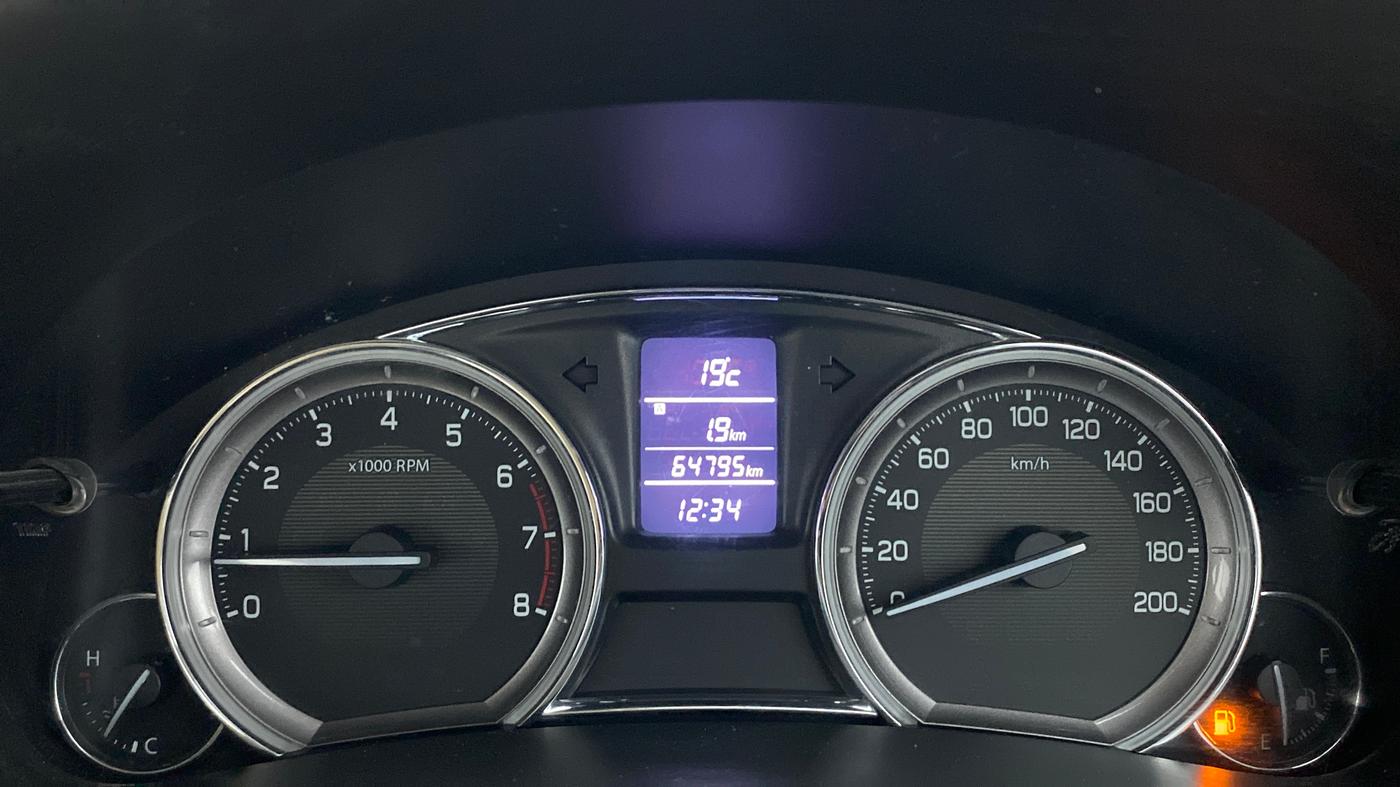 2018 Maruti Ciaz ZETA 1.4  MT PETROL, Petrol, Manual, 64,795 km, Odometer Image