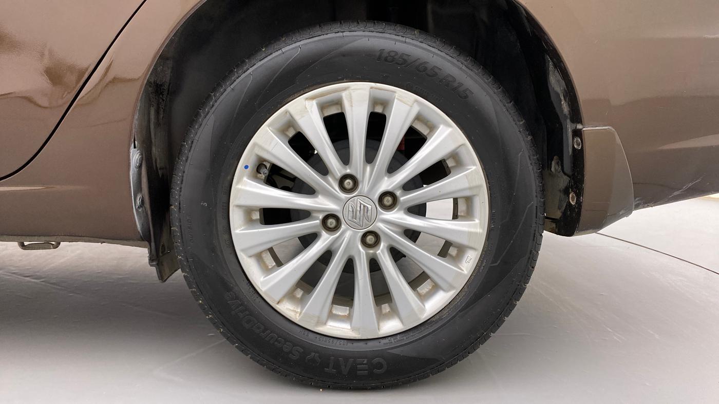 2018 Maruti Ciaz ZETA 1.4  MT PETROL, Petrol, Manual, 64,795 km, Left Rear Wheel