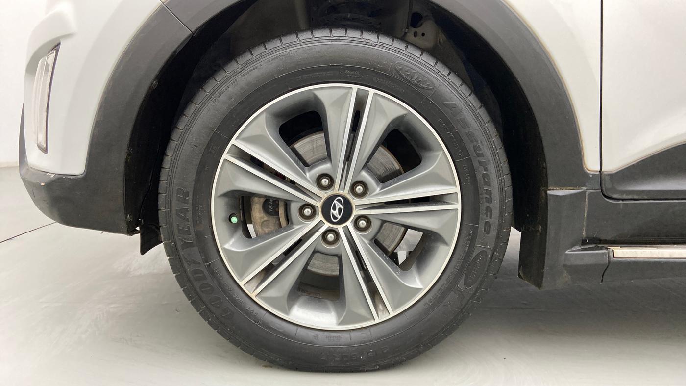 2017 Hyundai Creta SX (O) 1.6 DIESEL, Diesel, Manual, 77,685 km, Left Front Wheel