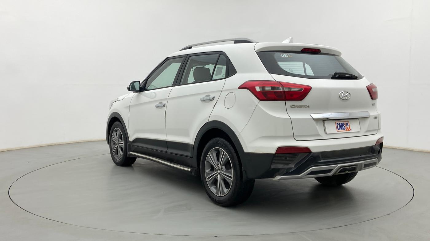 2017 Hyundai Creta SX (O) 1.6 DIESEL, Diesel, Manual, 77,685 km, Left Back Diagonal