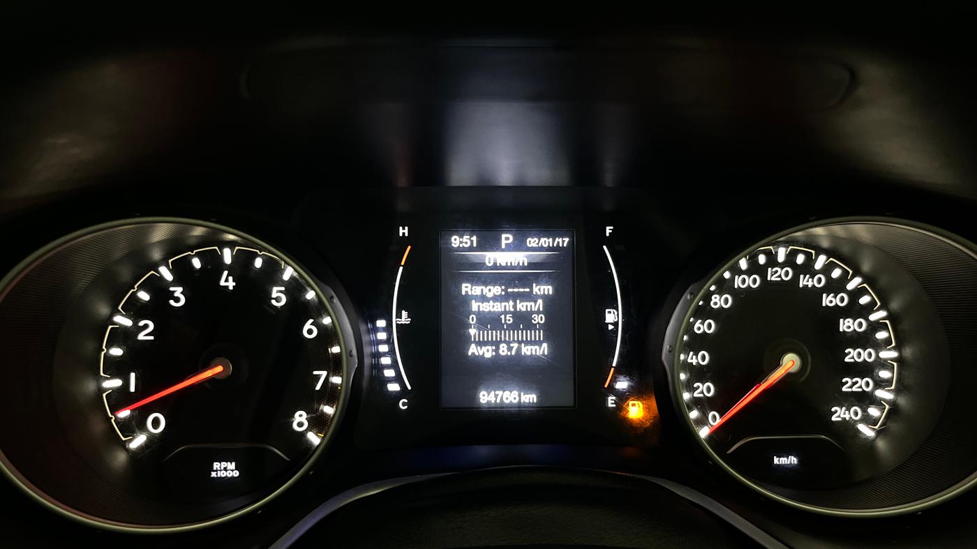 2018 Jeep Compass LIMITED PLUS PETROL AT, Petrol, Automatic, 94,720 km, Odometer Image
