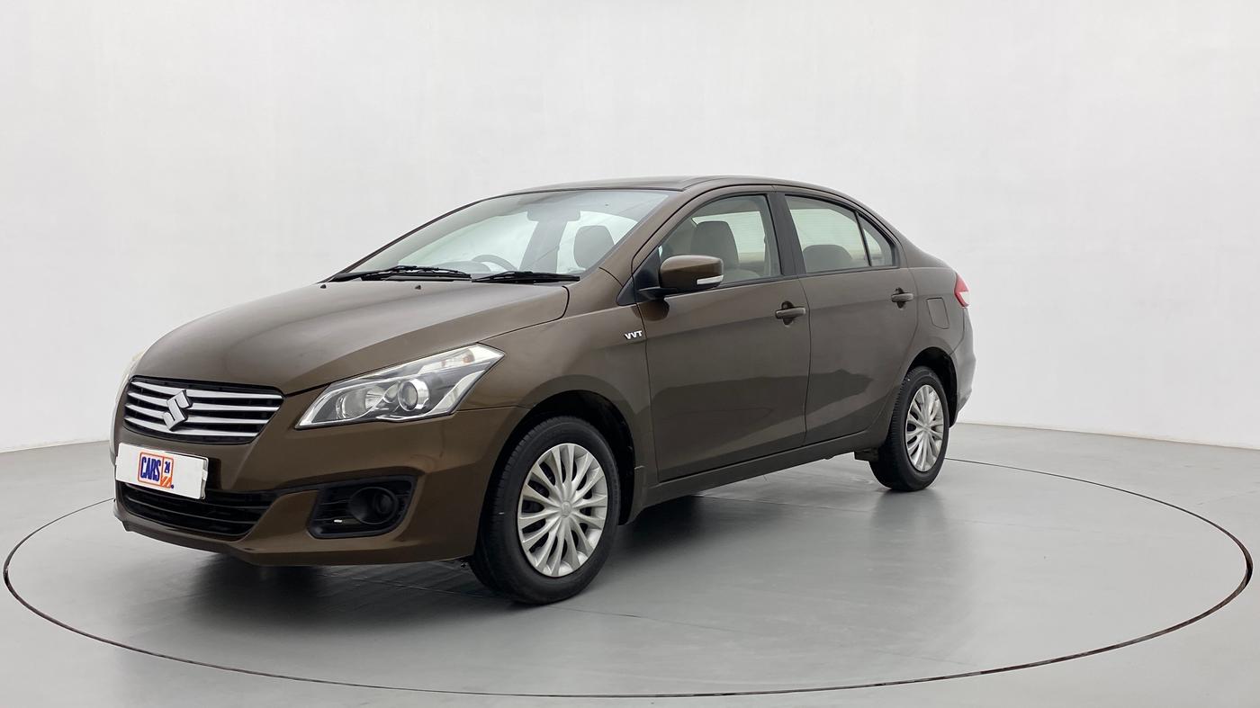 2016 Maruti Ciaz VXI, Petrol, Manual, 69,827 km, Left Front Diagonal