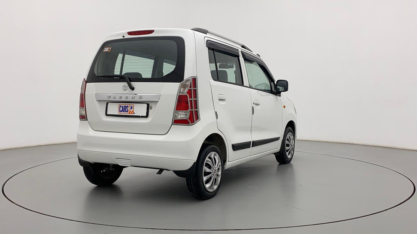 2017 Maruti Wagon R 1.0 VXI, Petrol, Manual, 84,184 km, Right Back Diagonal