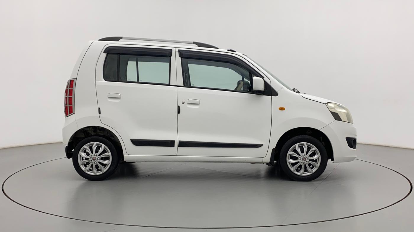 2017 Maruti Wagon R 1.0 VXI, Petrol, Manual, 84,184 km, Right Side View